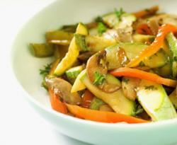 Гъби със зеленчуци