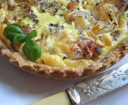 Флан с праз