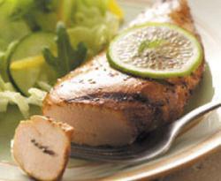 Пиле с чесън и лайм