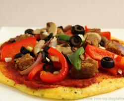 Полента на фурна