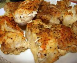 Пиле с кисело мляко