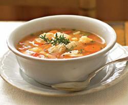 Рибена супа с къри