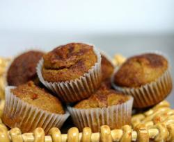 Мъфини с тиква и стафиди