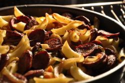 Бързо печиво с колбас